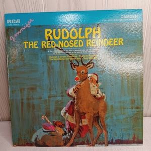 Rudolph the Red Nosed Reindeer 1965 Vinyl Record, multiple Christmas Stories